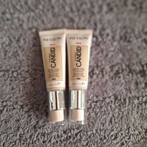 2 Pack Revlon‎ Photoready Candid Natural Finish Anti-Pollution Foundation #150